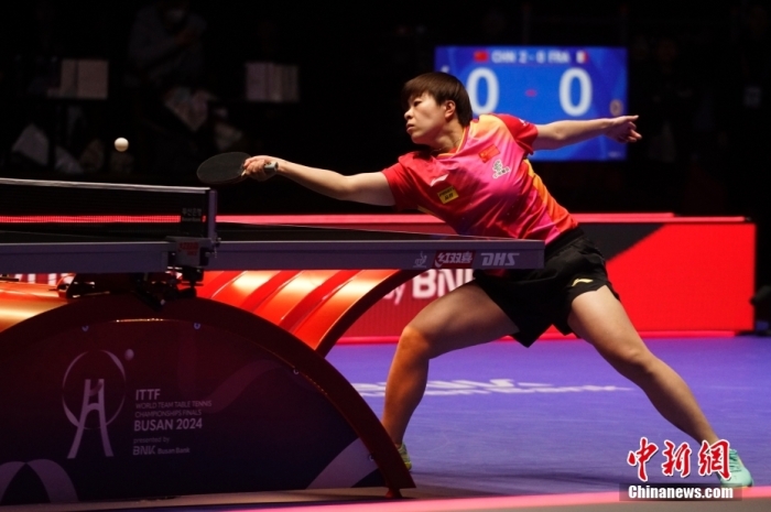 釜山世乒赛团体赛中国女队晋级决赛，力争实现